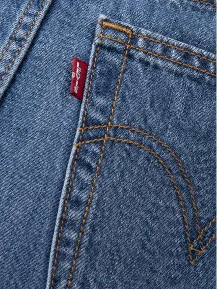 Levis Button Front Midi Levis Button Front Midi