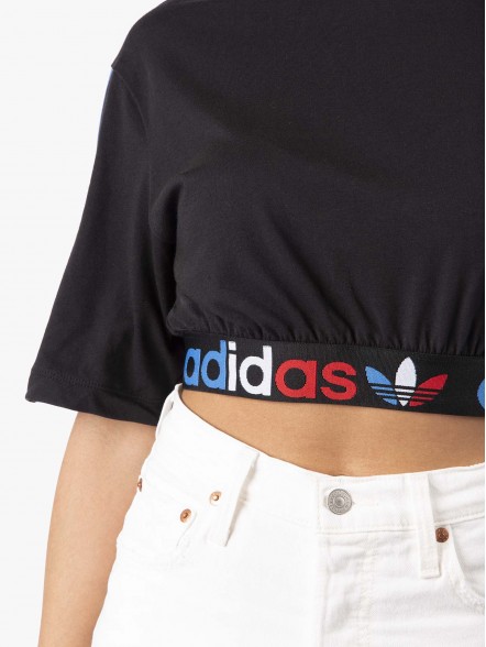 adidas Adicolor Primeblue Tricolor Cropped W adidas Adicolor Primeblue Tricolor Cropped W