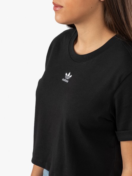 adidas Adicolor Essentials Cropped W - H37882 | Fuxia
