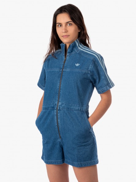 adicolor denim jumpsuit