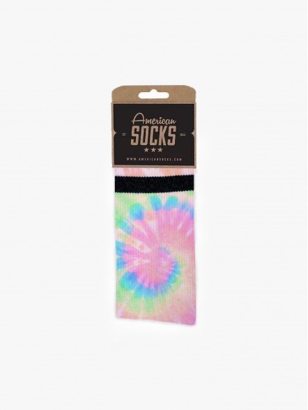 American Socks Pastel Tie Dye