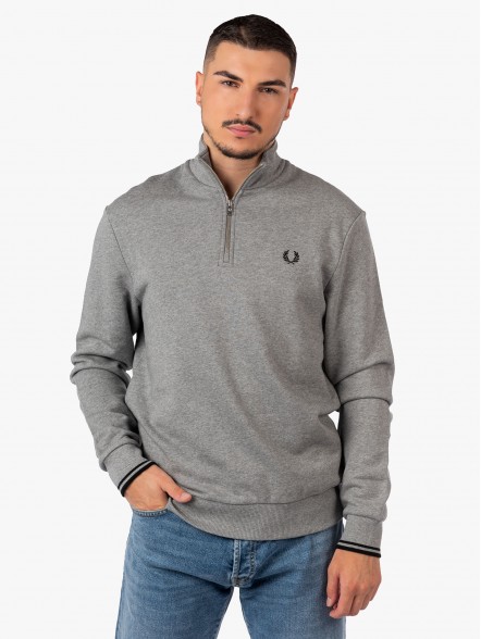 Fred Perry Half Zip | Fuxia