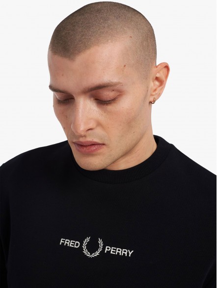 Fred Perry Embroidered | Fuxia
