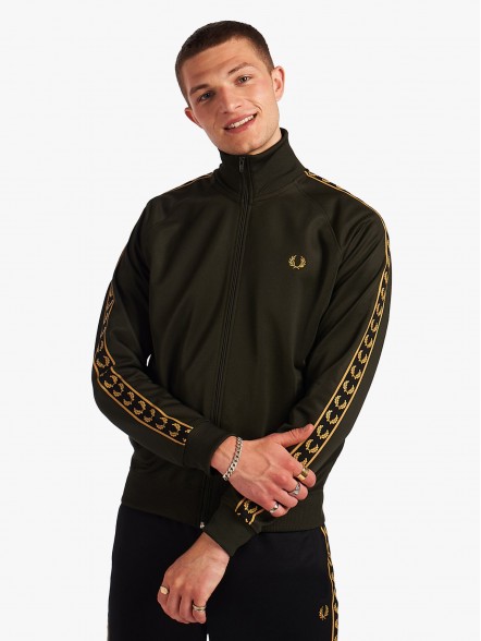 Fred Perry Gold Tape Track | Fuxia