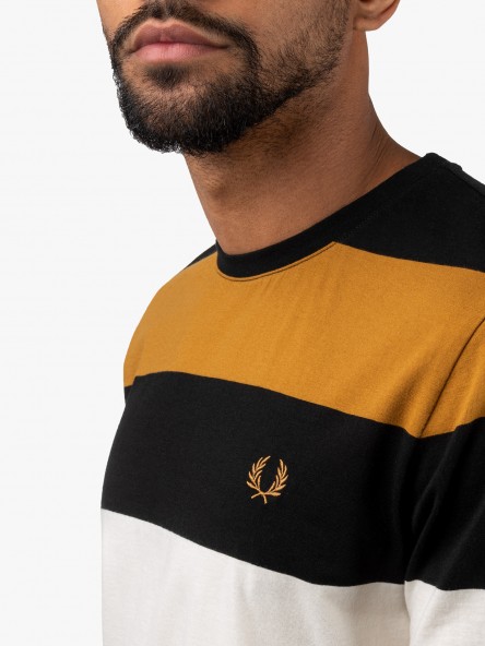 Fred Perry Bold Stripe | Fuxia