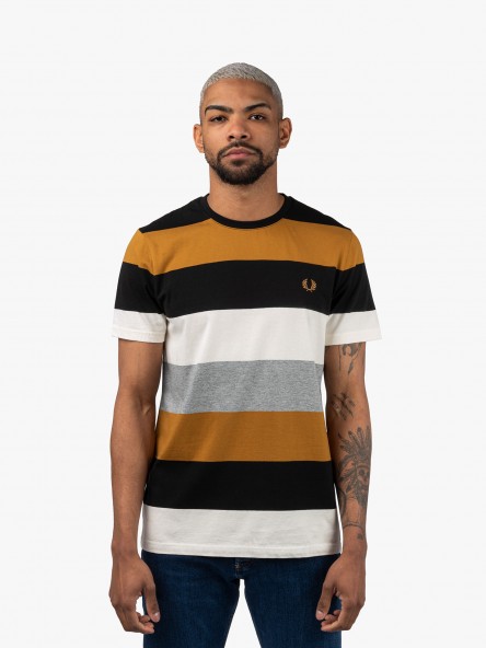 Fred Perry Bold Stripe | Fuxia