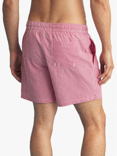 Gant Seersucker Classic Fit - 922116013 620 | Fuxia