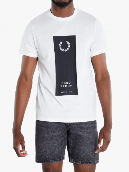 Fred Perry Block Print | Fuxia