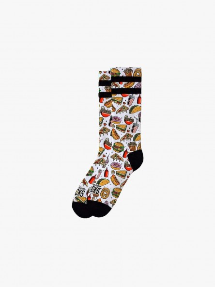 American Socks Junk Food - AS131 | Fuxia