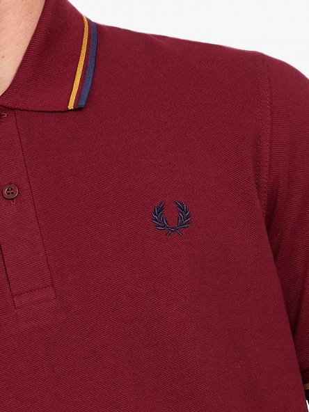 Fred Perry Twin Tipped - M12 A27 | Fuxia