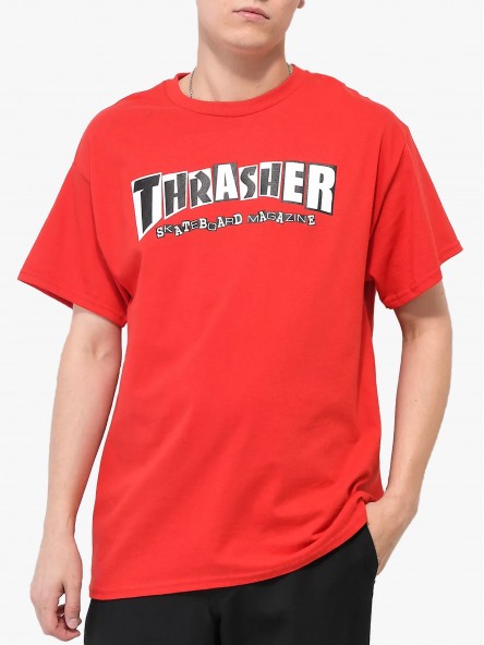 Thrasher X Baker Logo - 145151 RED | Fuxia