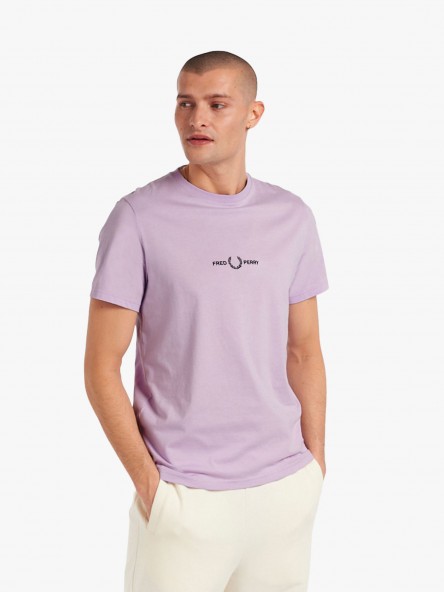 Fred Perry Embroidered - M4580 P93 | Fuxia