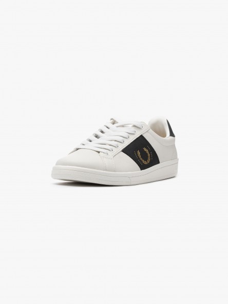 Fred Perry B721 Leather - B4291 349 | Fuxia