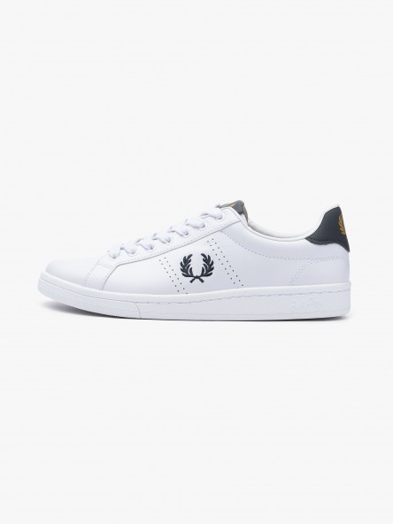 Fred Perry B721 Leather - B4321 200 | Fuxia