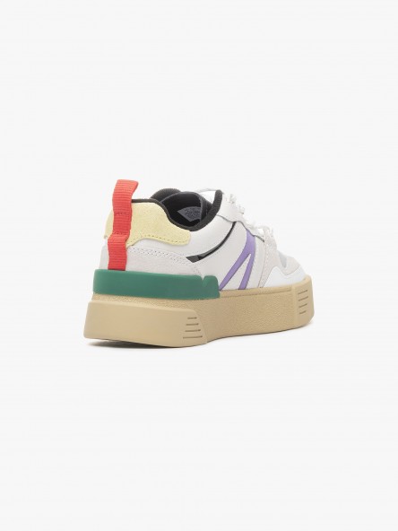 Lacoste L002 Leather and Suede Colour-Pop Lacoste L002 Leather and Suede Colour-Pop