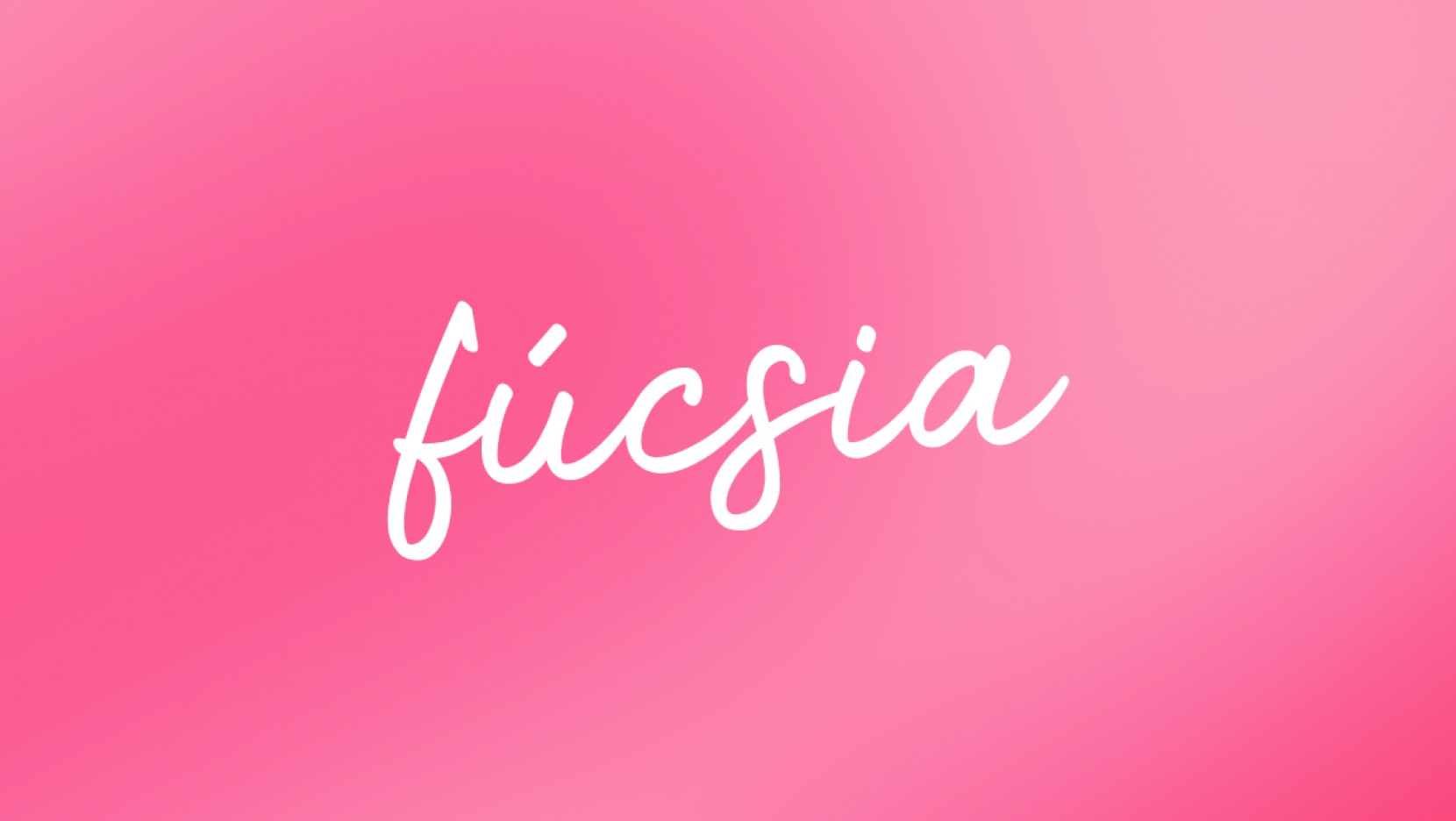 Fcsia: a cor deste Outono que promete dar que falar