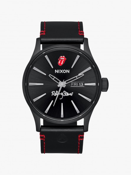 Nixon Sentry Leather Rolling Stones - A1354 001 | Fuxia