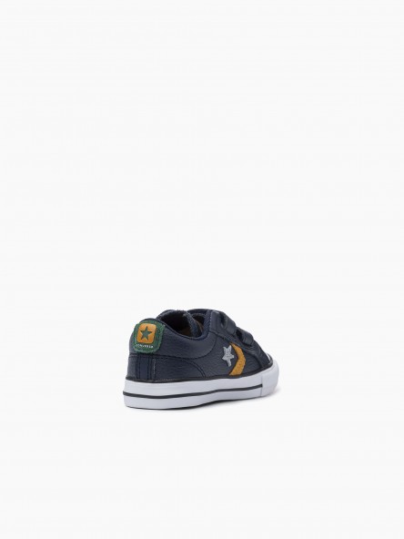 Converse Toddler Leather Twist Easy-On Star