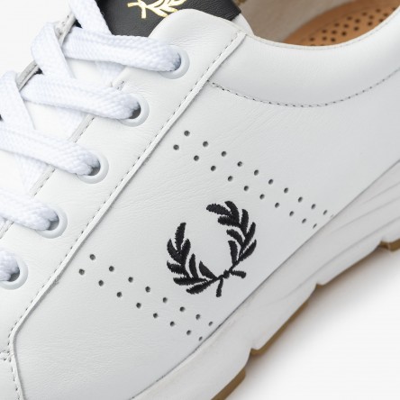 Fred Perry B723 Leather - B4303 200 | Fuxia