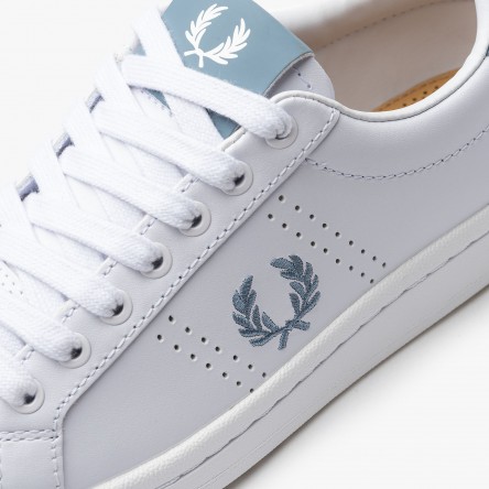 Fred Perry B721 Leather - B4321 574 | Fuxia