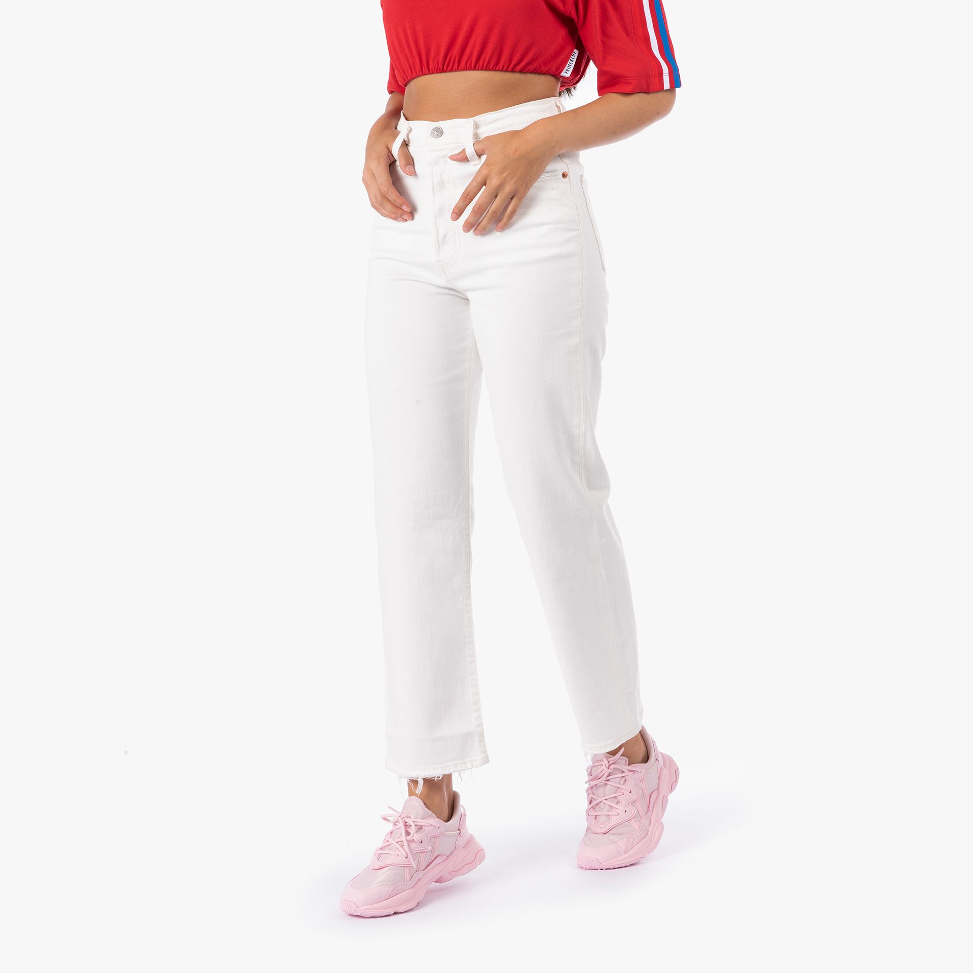 Levis Ribcage Straight Ankle W