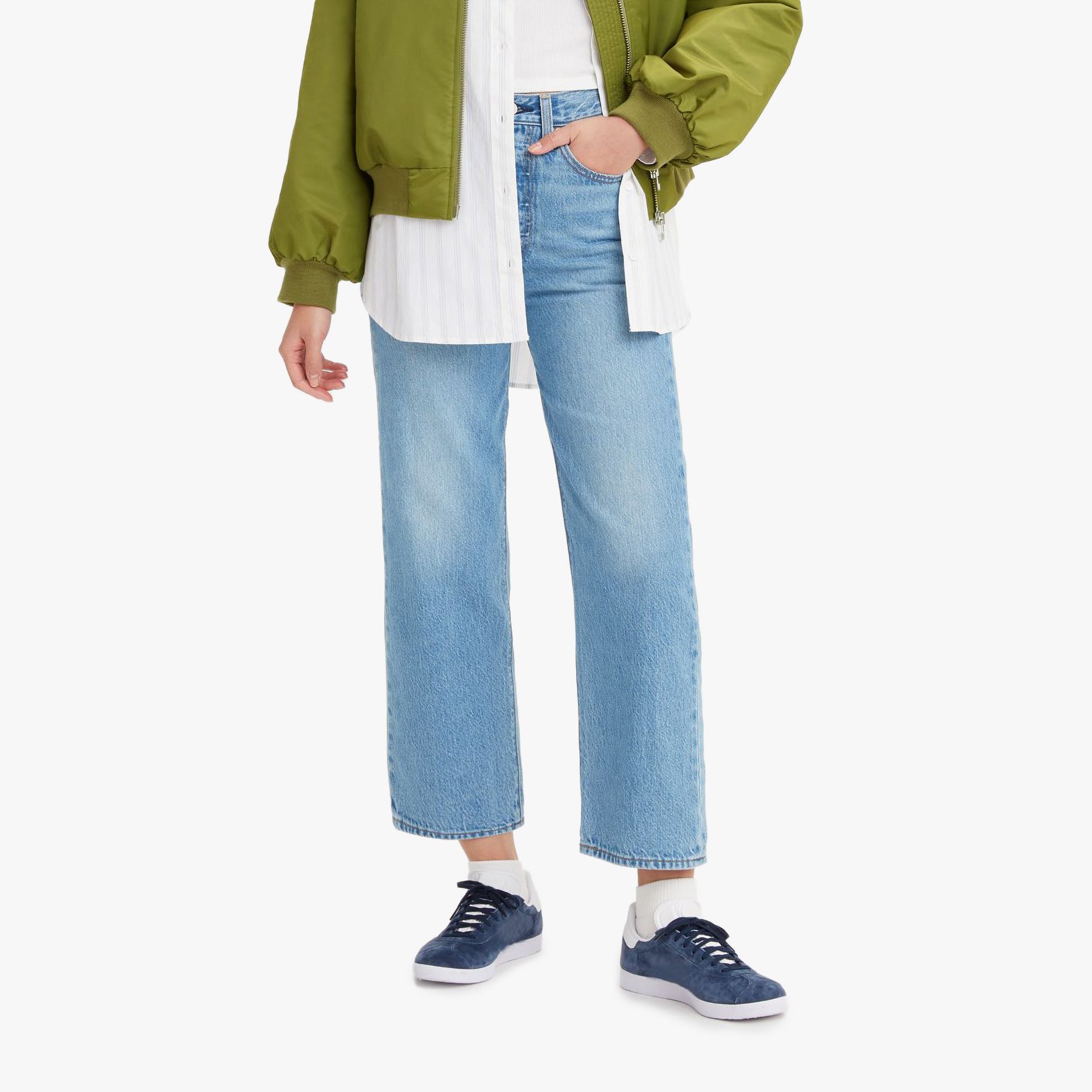 Levis Ribcage Straight Ankle W