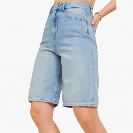 JJXX Long Ra Hw Shorts Ln W - 12224791 LG BLU | Fuxia