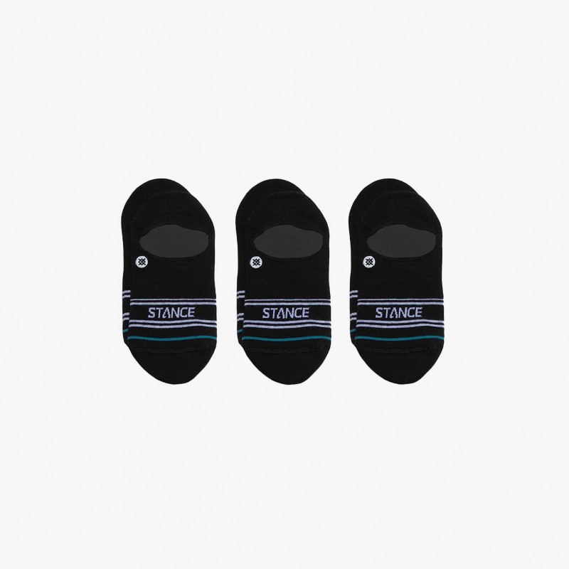 Stance Pack 3 Basic No Show - A145D20SRO BLK | Fuxia, Urban Tribes United