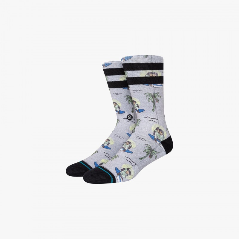 Stance Surfing Monkey - A556A21SMK GRY | Fuxia