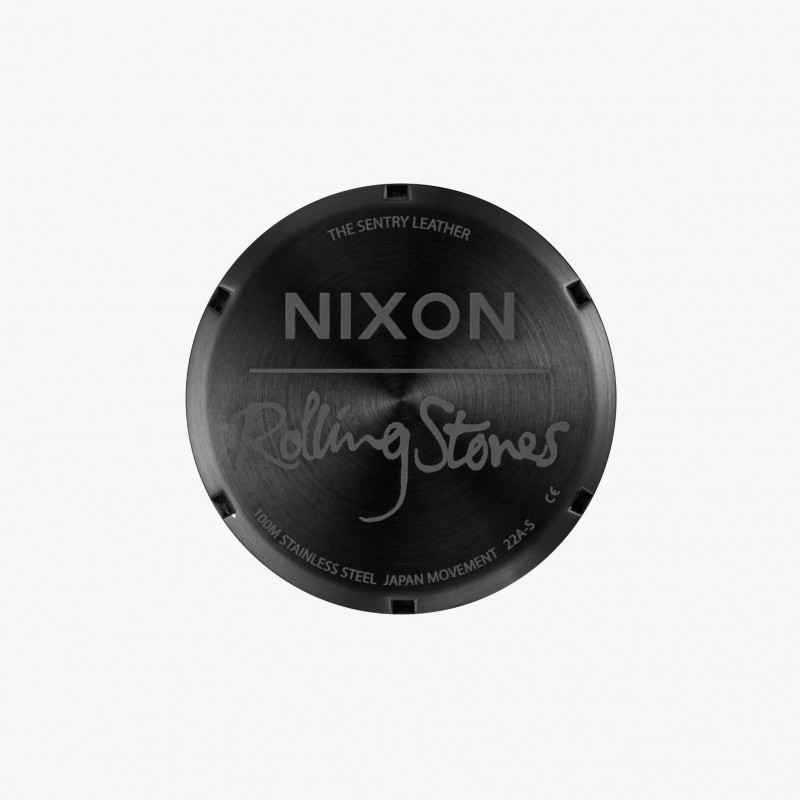 Nixon Sentry Leather Rolling Stones - A1354 001 | Fuxia