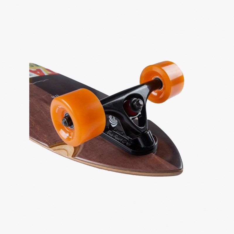 Arbor Cruiser Complete Groundswell Rally 8.875" - ABR COM 0018 | Fuxia