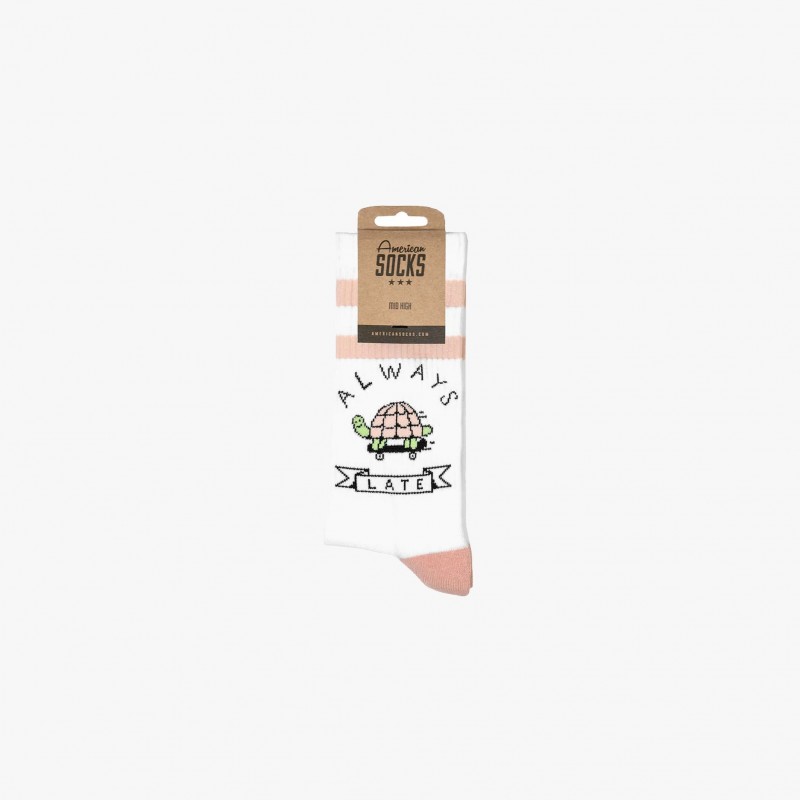 American Socks Always Late - AS174 - Fuxia, Urban Tribes United