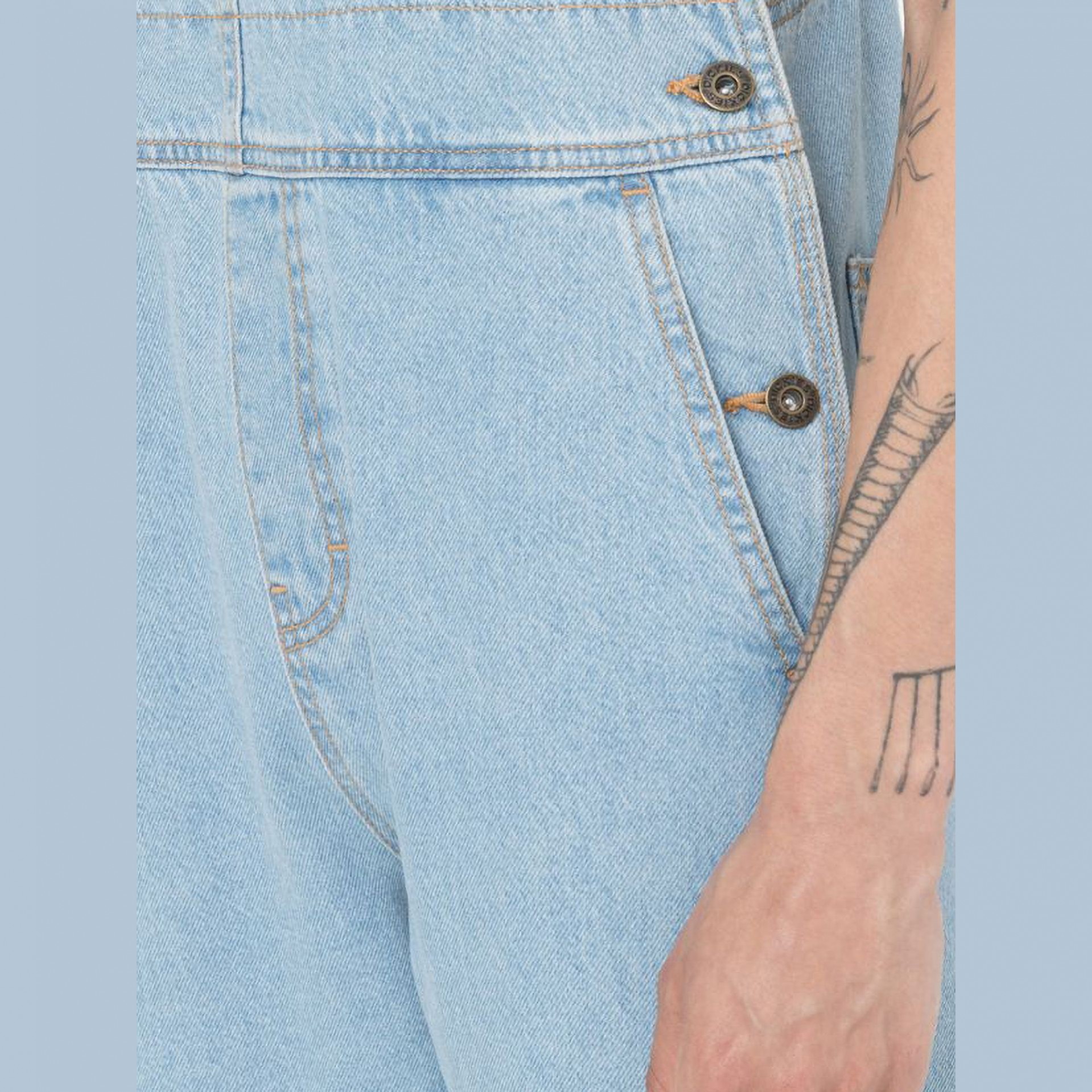 Dickies Macacão Denim Classic BIB