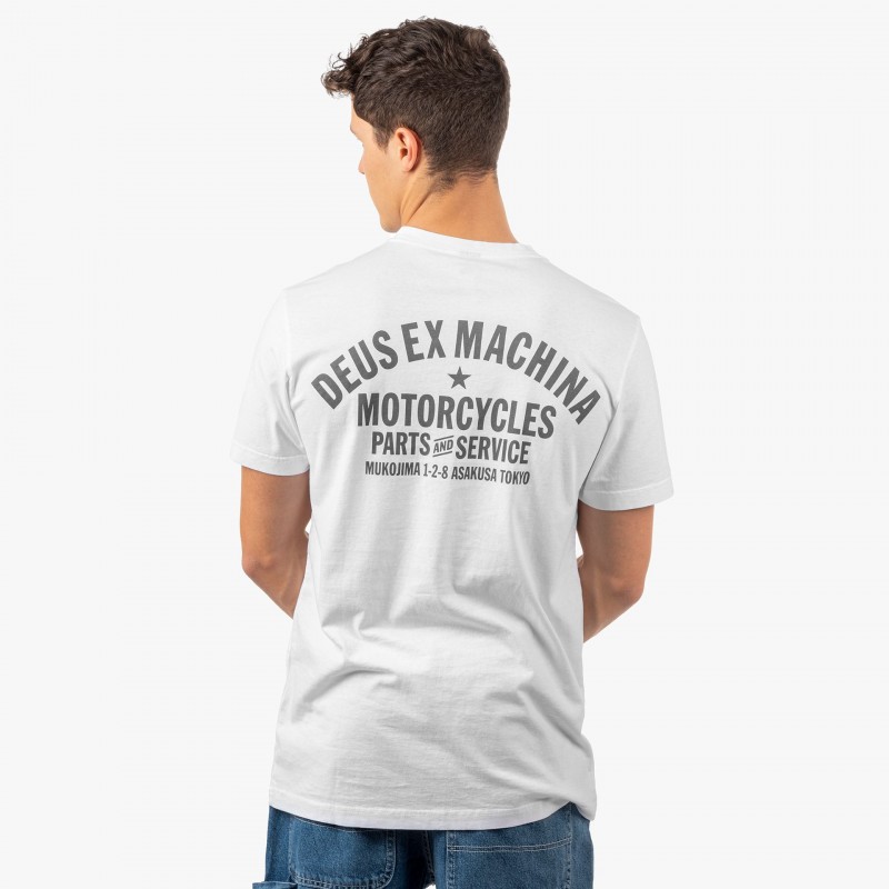 Deus Ex Machina Tokyo Address - DMW41808R WHT - Fuxia, Urban Tribes United