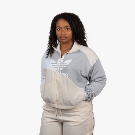 adidas Adicolor Split Trefoil Track Top W - HC7054 | Fuxia
