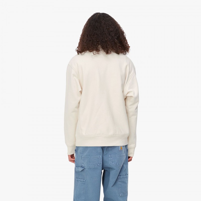 Carhartt WIP Half Zip American Script - I027014 05 XX - Fuxia, Urban Tribes United