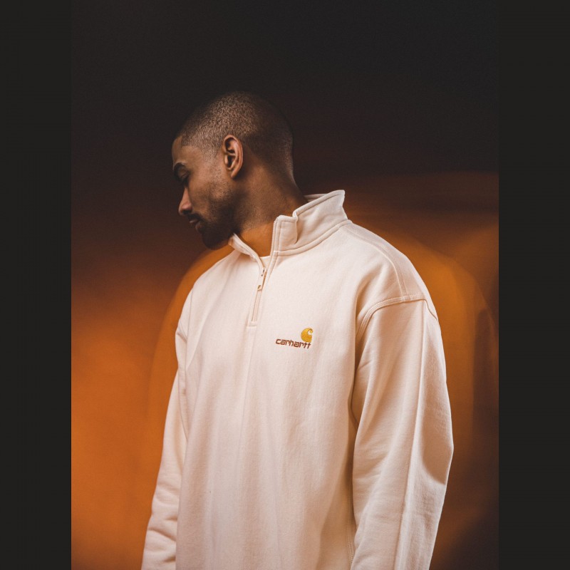 Carhartt WIP Half Zip American Script Carhartt WIP Half Zip American Script