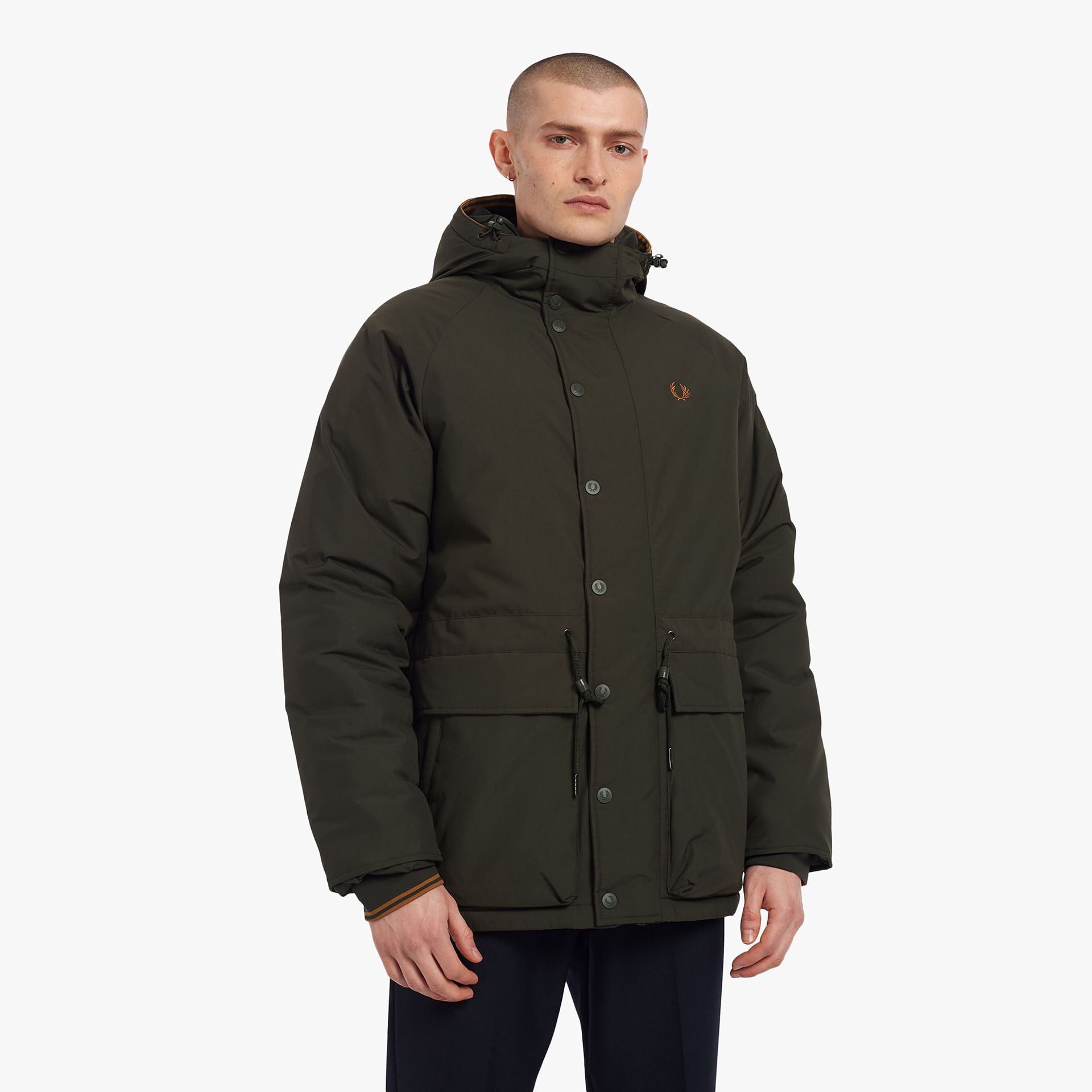 Fred Perry Padded Zip-Through