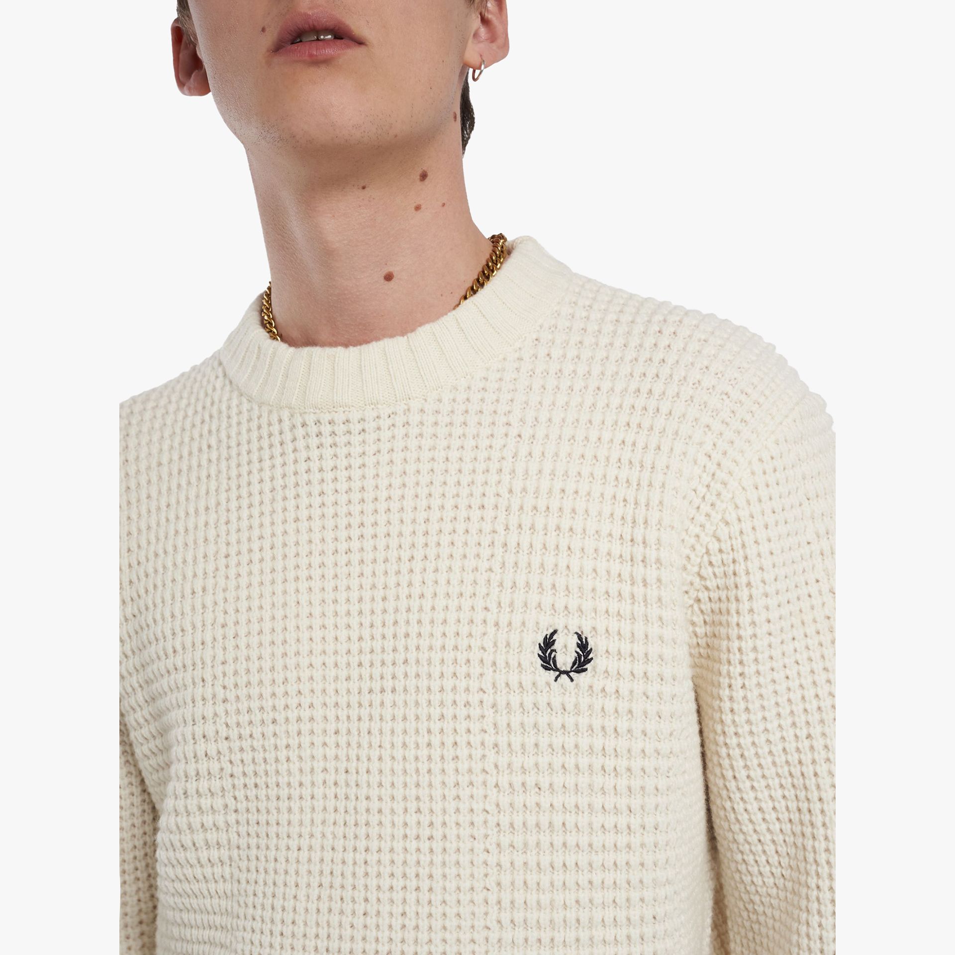 Fred Perry Textured Jumper