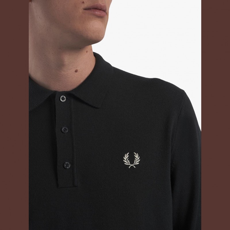 Fred Perry Classic Knitted - K4535 Q20 | Fuxia, Urban Tribes United