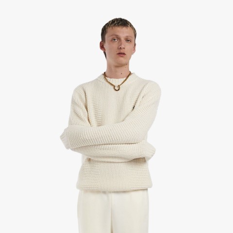Fred Perry Textured Jumper