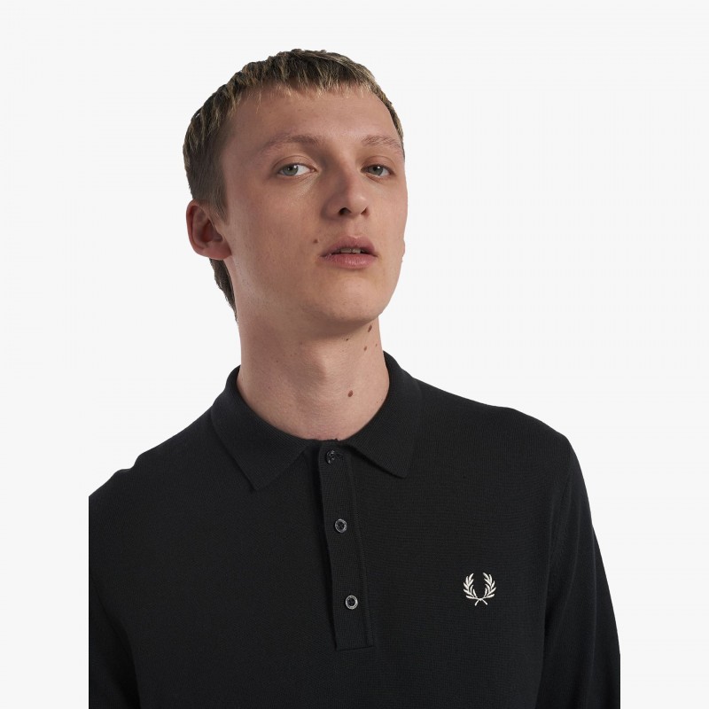 Fred Perry Classic Knitted - K4535 Q20 | Fuxia