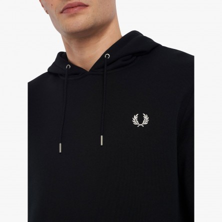 Fred Perry Tipped Hooded - M2643 102 | Fuxia