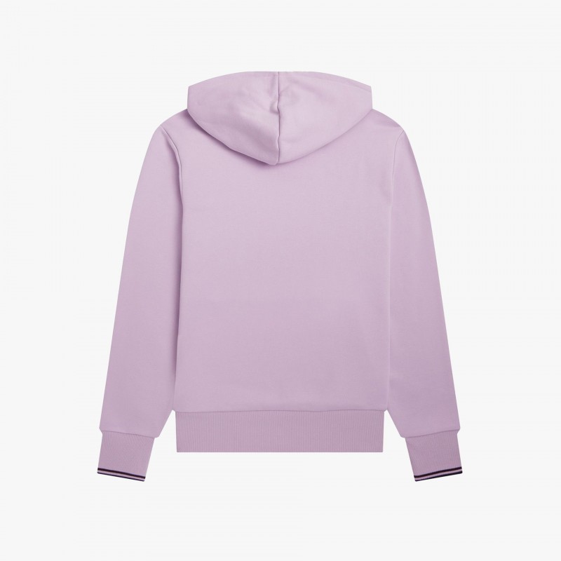 Fred Perry Tipped Hooded - M2643 P93 | Fuxia