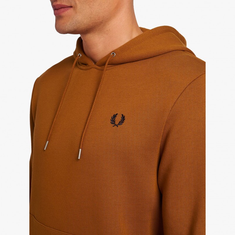 Fred Perry Tipped Hooded - M2643 644 | Fuxia
