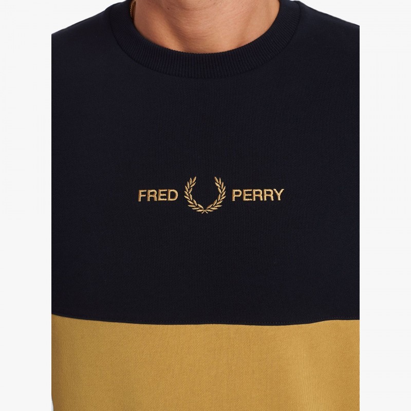 Fred Perry Colourblock - M3576 194 | Fuxia, Urban Tribes United