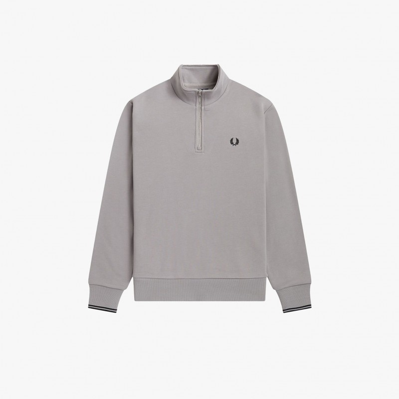 Fred Perry Half Zip - M3574 Q54 | Fuxia
