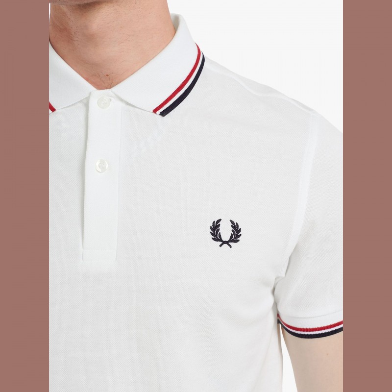 Fred Perry Slim Fit Twin - M3600 748 | Fuxia, Urban Tribes United