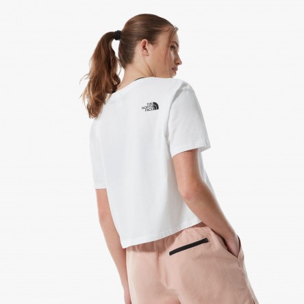 The North Face Cropped Simple Dome W - NF0A4SYCFN4 | Fuxia
