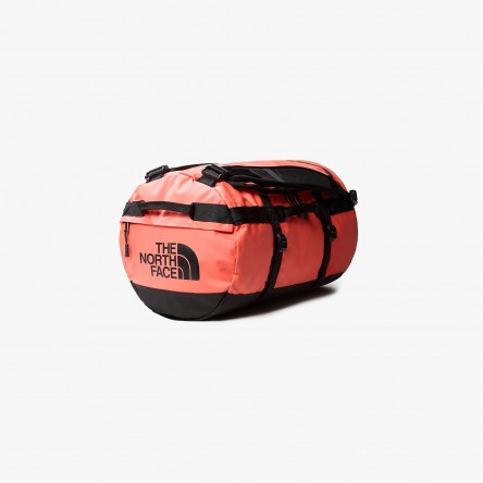 North face on sale duffel bag orange